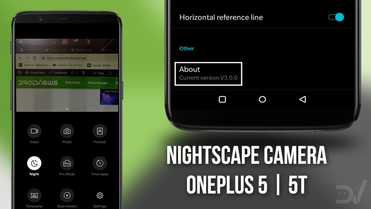 NightScape Camera APK OnePlus 5 & 5T