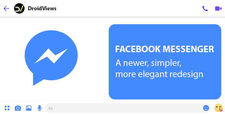 Facebook Messenger 4 Redesign: Simpler, Elegant & Fully functional