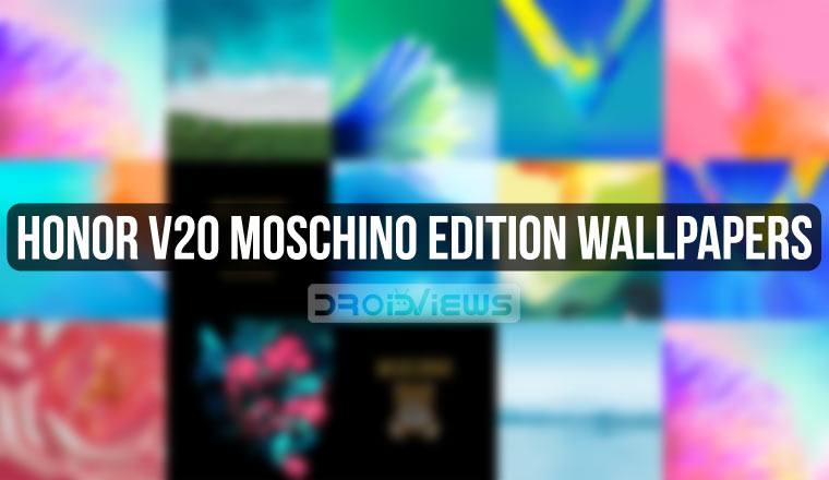 honor v20 moschino stock wallpapers