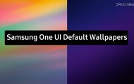 Samsung One UI wallpapers