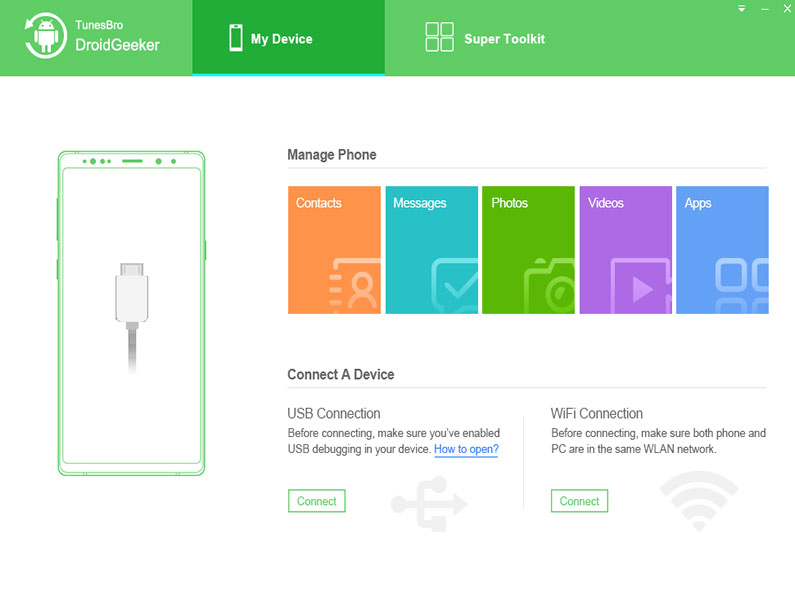 Backup Contacts and SMS