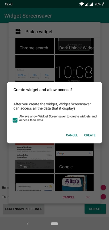 Add Widgets To Screensaver On Android With Widget Screensaver