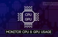 Monitor CPU and GPU Usage on Android