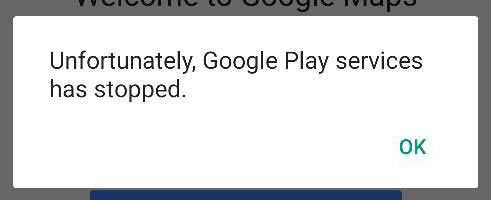حل مشكلة توقف جوجل بلاي على الأندرويد 2 Unfortunately Google Play services has stopped