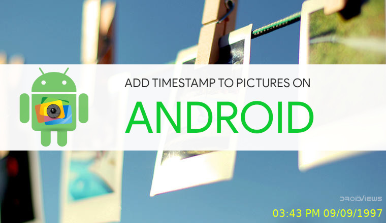 Add Timestamp to Photos