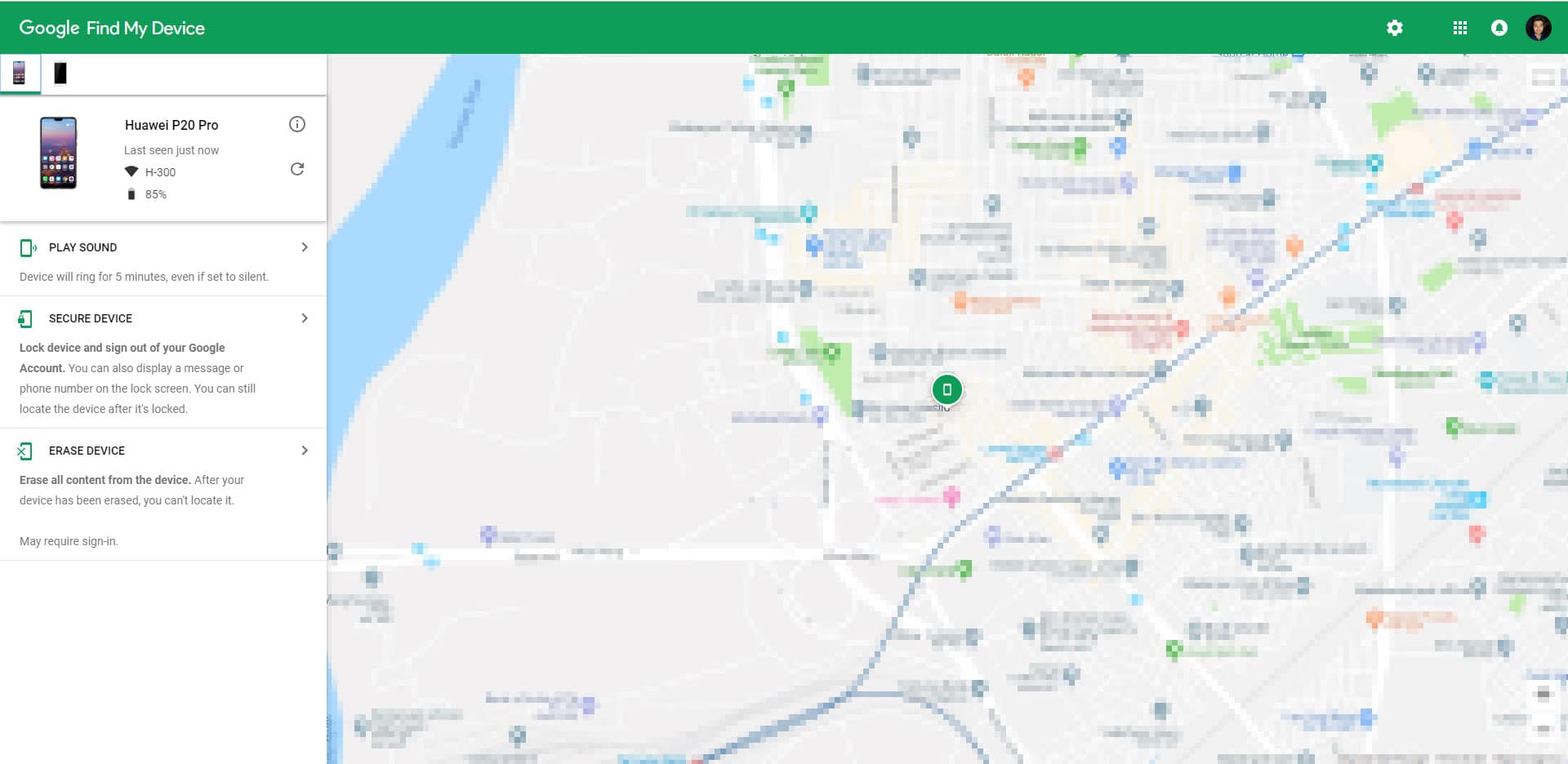 find lost android phones