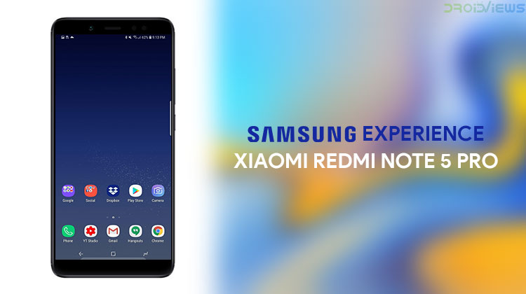 Install Samsung Experience 9.5 on Xiaomi Redmi Note 5 Pro