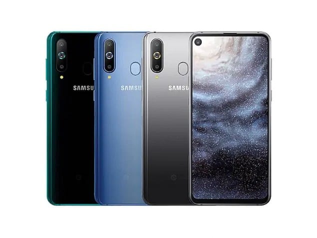 Samsung Galaxy A8s stock wallpapers