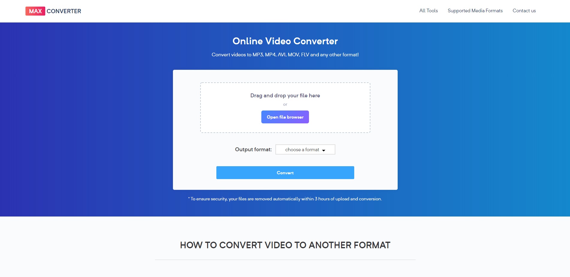 Max Converter online media converter Max Converter Free media converter