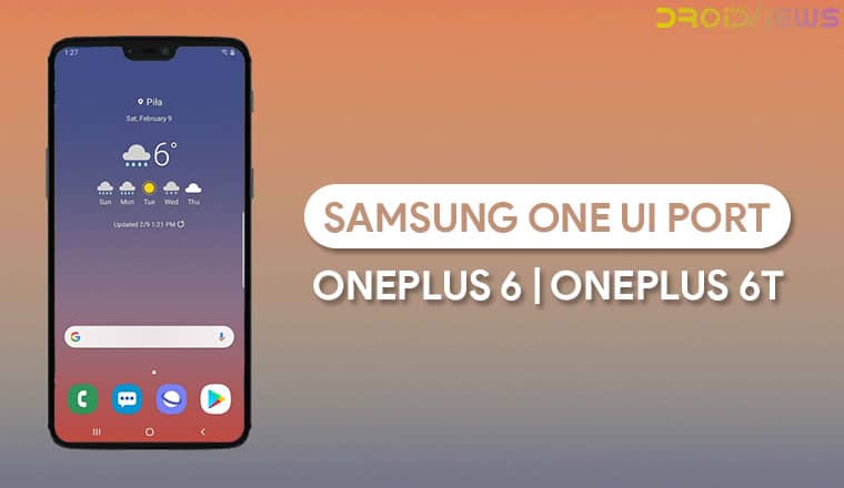 One UI Port on OnePlus 6