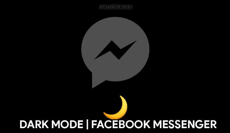 dark mode on facebook messenger