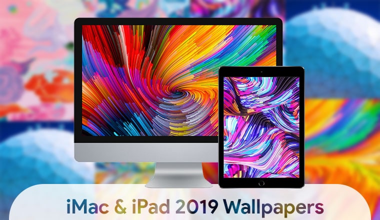 iPad 2019 stock wallpapers