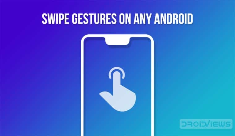 get swipe gestures on android
