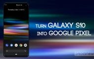 Turn Galaxy S10 into Google Pixel