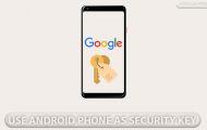android phone security key