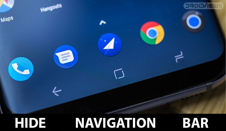 Hide Navigation Bar on Android