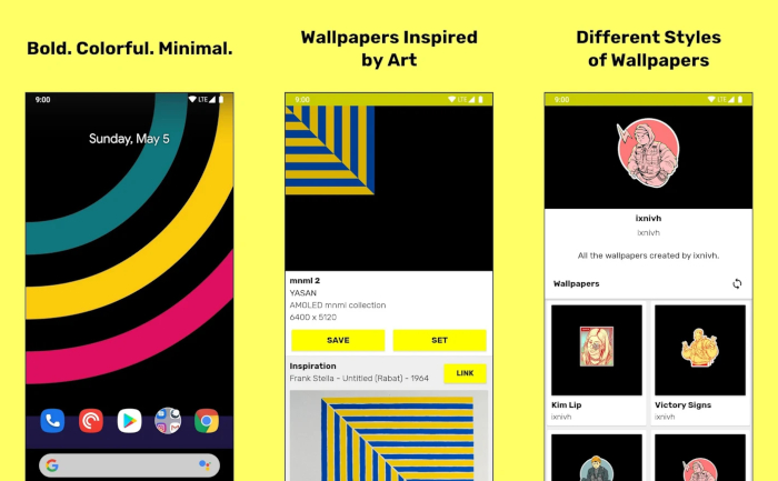 Artwalls wallpaper App