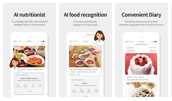 Diet Camera AI Image Recognition App