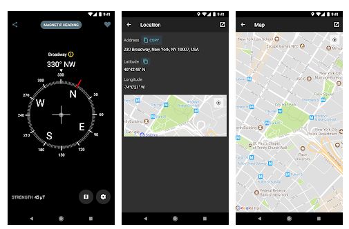 Digital Compass app for Android