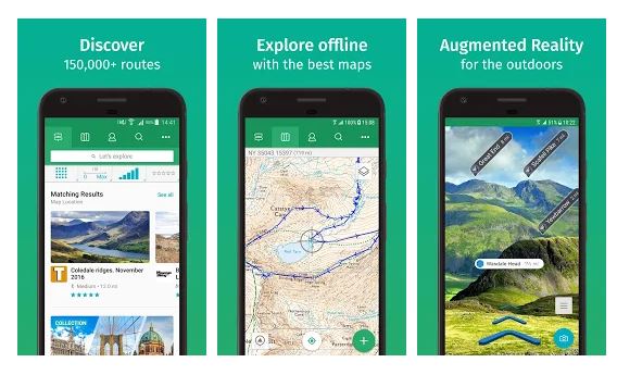 ViewRanger Outdoor Adventure App