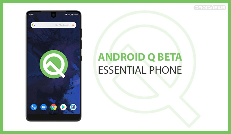 essential phone android q