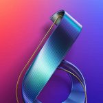 Zenfone 6 purple logo wallpaper