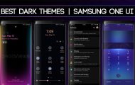 samsung dark themes one ui