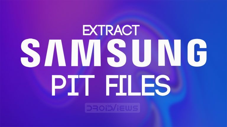 Extract Samsung PIT File