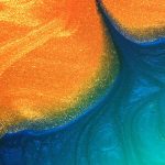 galaxy a80 orange wallpaper