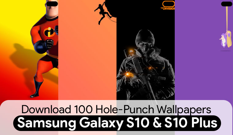 Samsung Galaxy S10+, S10, S10e Hole Punch Wallpapers - YouTube
