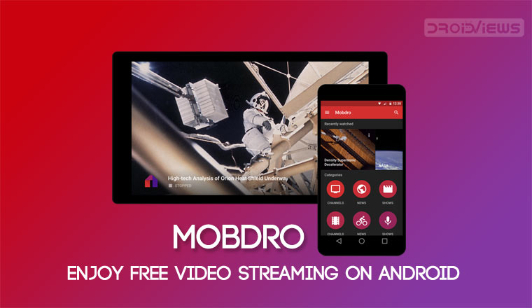 mobdro video streaming app