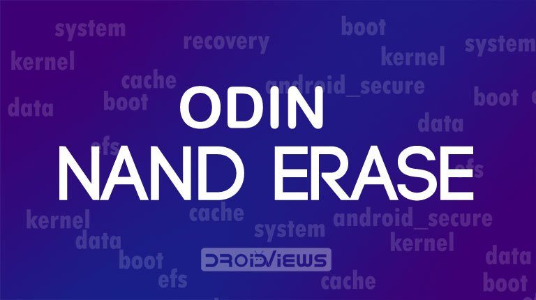 Odin Nand Erase fix