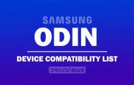 Odin version device compatibility list