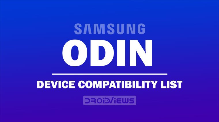 Odin version device compatibility list