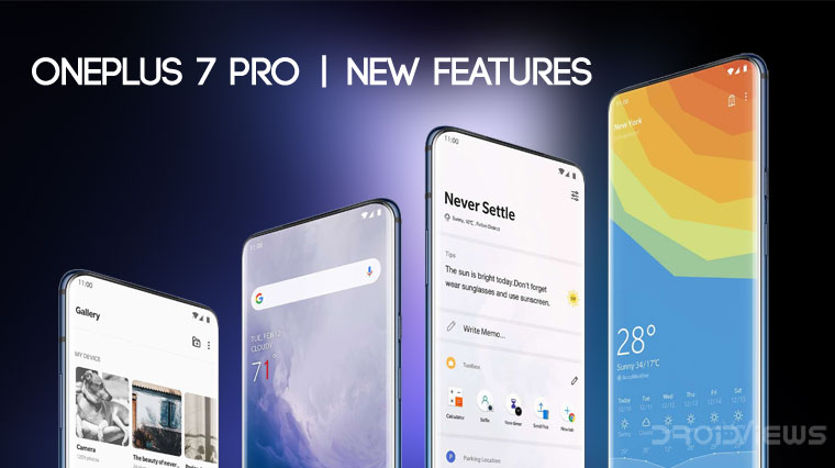 onplus 7 pro new features