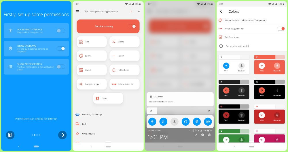 MIUI Quick Settings & Notification Panel