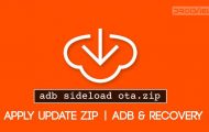 apply ota update from adb sideload