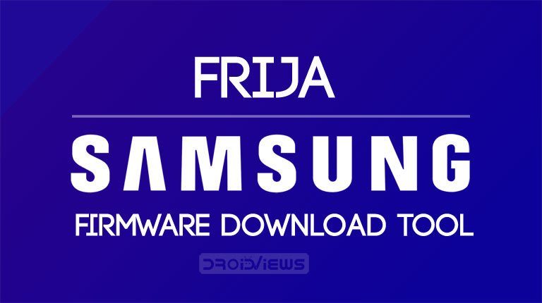 Frija- Samsung firmware download tool