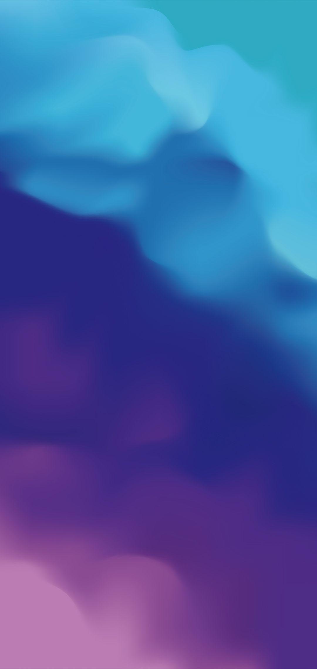 fialová modrá cloudová stěna