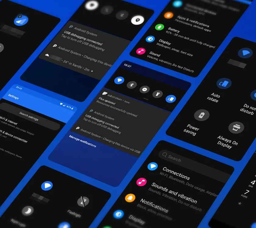 Flux Substratum Theme for Oxygen OS