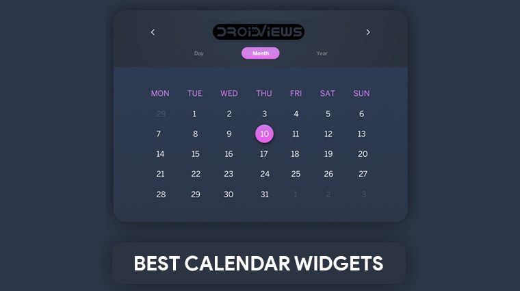 Calendar Widgets for Android