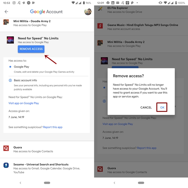 manage apps google account manage apps google account