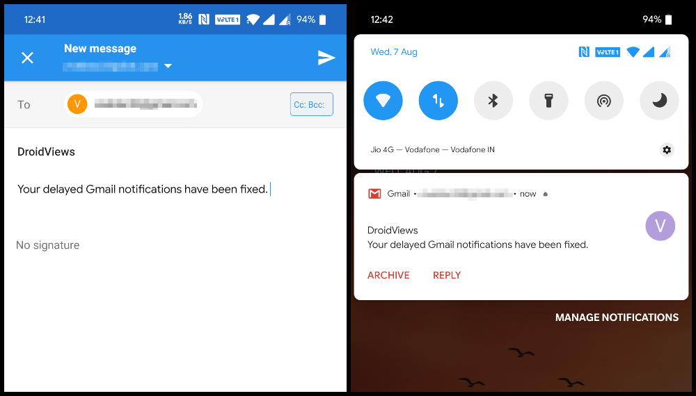 Fix Delayed Gmail Notifications