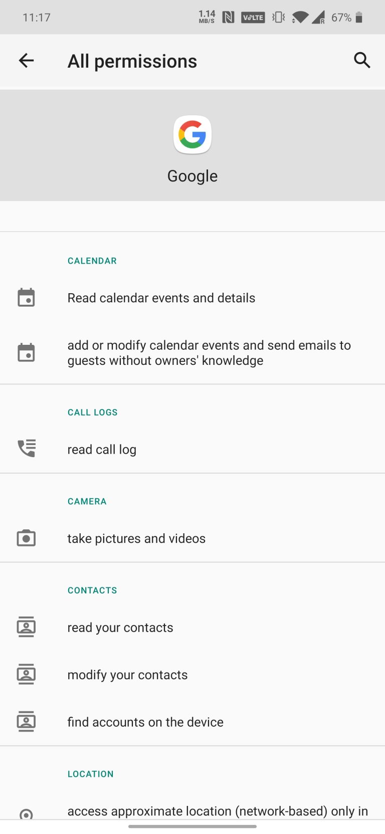Permission controller