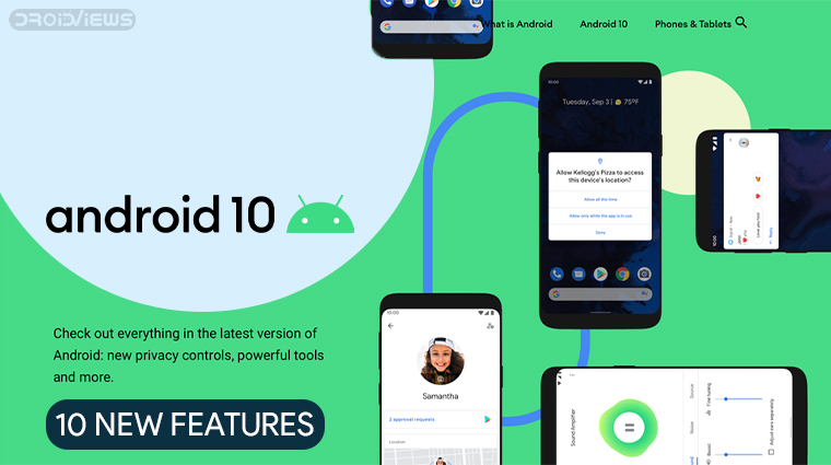 android 10 features