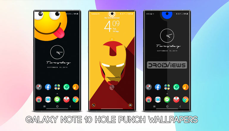 Samsung Galaxy Note 10 & Note10+ Hole-Punch Wallpapers