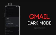 gmail dark theme