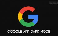 google app dark mode
