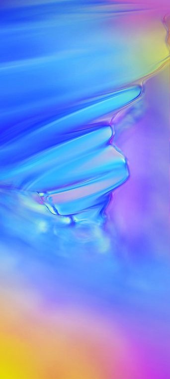 Infinix Hot 8 blue liquid wallpaper