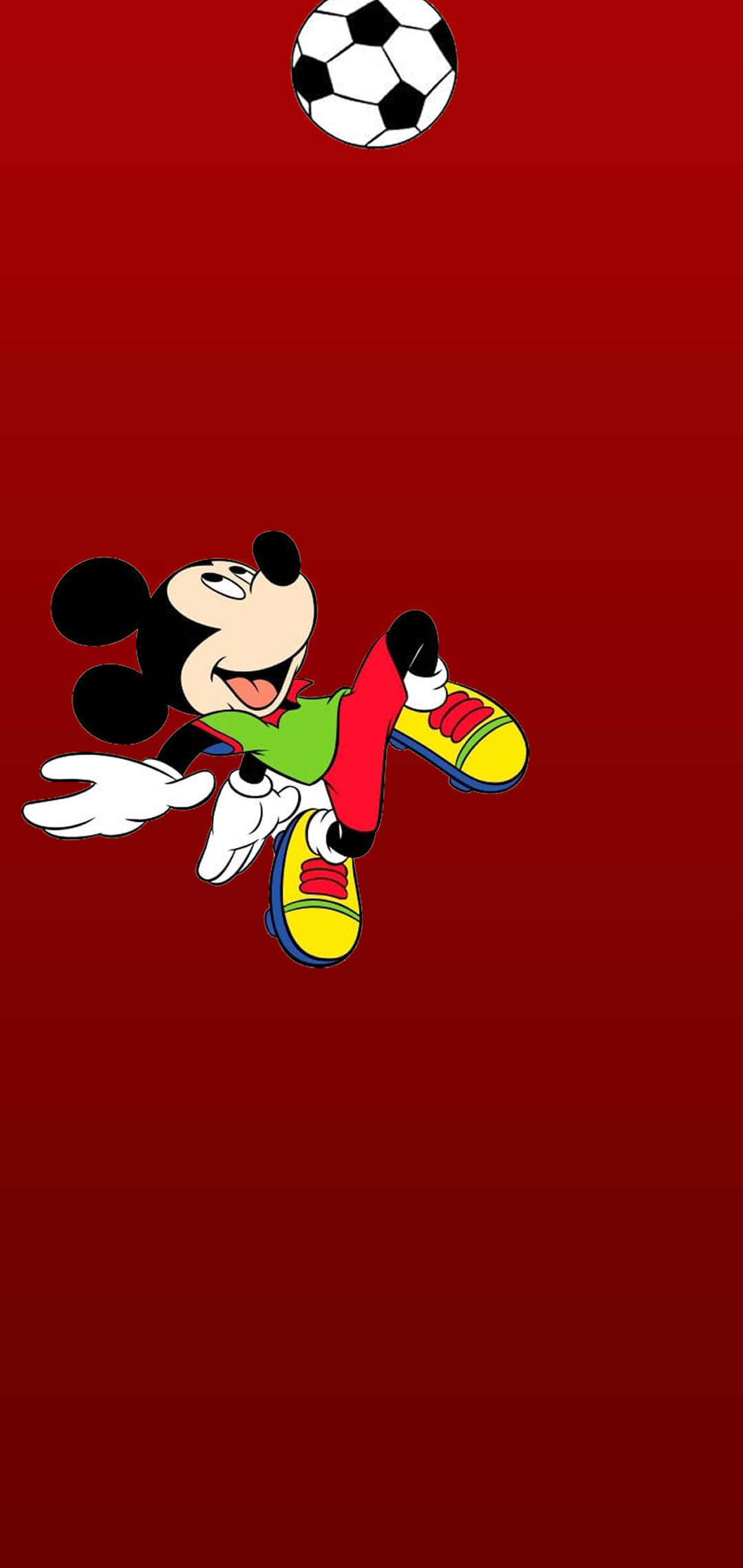 mickey mouse hole-punch wallpaper